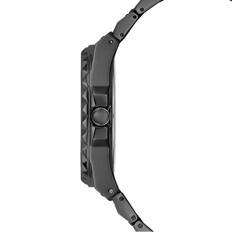 Guess Rebellious Black Dial Ladies Fashion Watch- GW0601L2